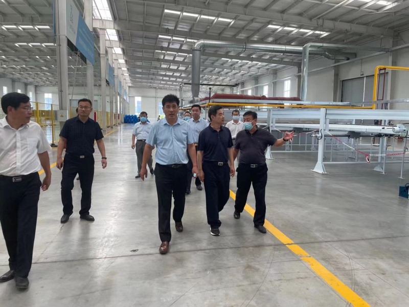 市委副書記苑衍剛到晶創調研